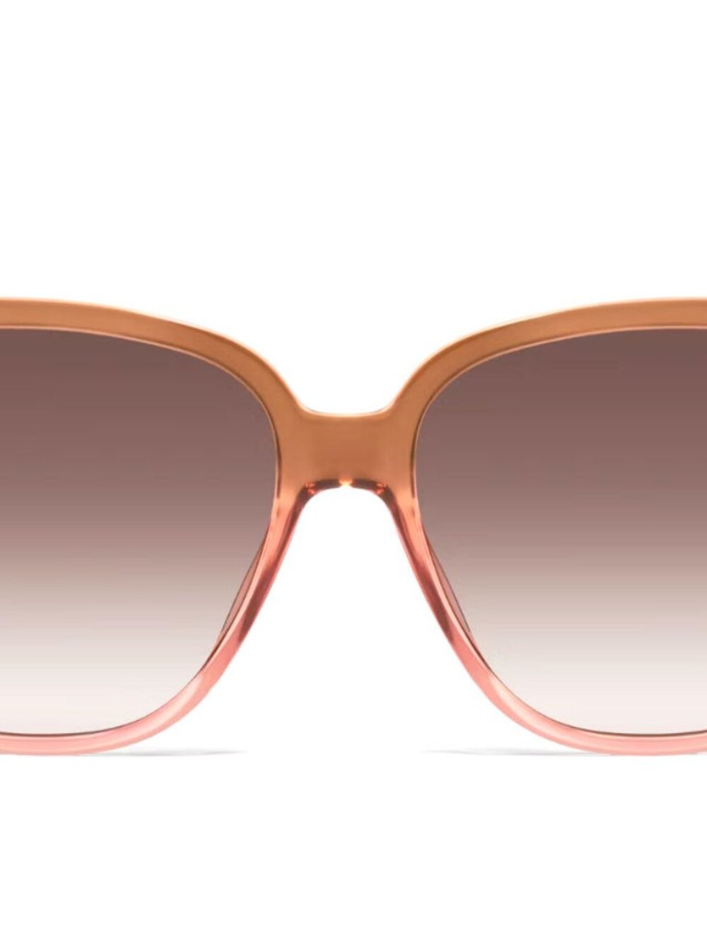 QUAY Women's WIDE AWAKE NO-NS-2352 Coffee Rose Frame/Brown Lenses Sunglasses